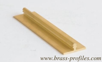 China Rustproof Brass Tees antirust Brass T Bar T Shape Brass Extrusions supplier