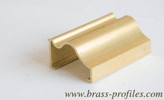 China Custom Brass Extrusions Brass Profile Customized Unique And Anti-Rust supplier