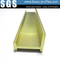 Rustproof Copper Extruding Profiles Brass Top Window Frame supplier