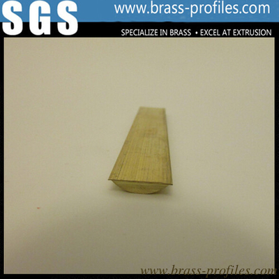 Radial Extruded Brass Bar / Curved Copper Rod Manufacturer supplier