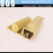 C38000 2% Lead Brass Profiles Extrusions For Home / Hotel Plans supplier