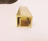 C38000 2% Lead Brass Profiles Extrusions For Home / Hotel Plans supplier