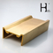 C3800 / C3850 Construction Materials Solid Extrusion Brass Window Frame supplier