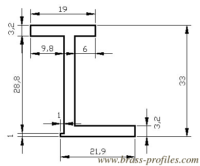 Solid Brass Single L Sections and Straight Copper L Corner Sheet supplier