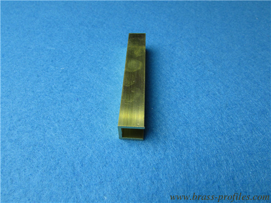 25mm*15mm C3800 Copper Alloy U Shape and Brass Extrusion U Channel supplier