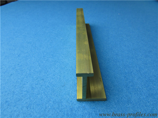 Solid Brass Window Stop Bead Adjuster Brass H Sections Profiles supplier