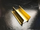 Solid Brass Furniture Decorative Profiles Brass H Sections Profiles supplier