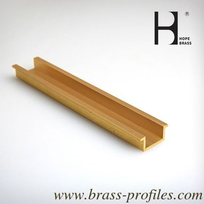 Custom Width Brass Extruded U Channel for Optimal Industrial Performance supplier