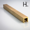 Yellow Brass Extruded U Channel with Polished Surface Treatment supplier