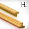 Golden Brass T Bar for Furniture in Various Applications supplier