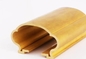 Extruded Copper Handrail Profiles Brass Stair Armrest Frames Design Handrails supplier