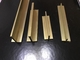 Brass Tee Bar Small Tee Profiles In Specific LengthsCopper T Slot Framing supplier