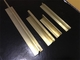 Brass Tee Bar Small Tee Profiles In Specific LengthsCopper T Slot Framing supplier