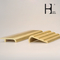 Anti Slip Brass Stair Nosing For Easy Installation / Maintenance For Hotel supplier