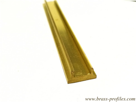 C38000  Brass Extrusion Shapes Lead Brass Extrusion Profiles for Decoration supplier