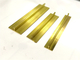 Polishing Copper T Slot Framing Polished and Extruded Brass T Shape supplier