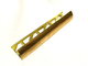 Solid Polished Brass Stair Nosing Step Edging Brass Antislip Stair Strip supplier