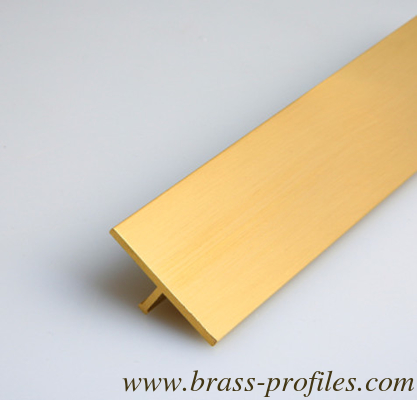High Quality Brass Tile Junction Profles Projointt Profilpas Brass Trim supplier