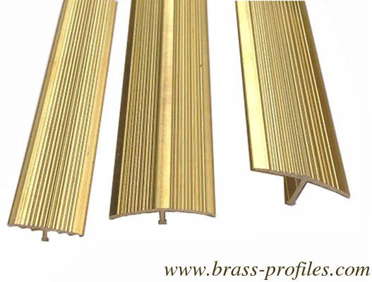 High Quality Brass Tile Junction Profles Projointt Profilpas Brass Trim supplier
