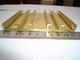 Customized Sizes Copper Frames Brass Extruded and Window Sections supplier