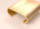 Luxurious Copper Brass Rail Hardware C38000 Alloy Brass Rail Profiles supplier