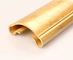 Luxurious Copper Brass Rail Hardware C38000 Alloy Brass Rail Profiles supplier