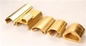 Factory Sale Metallic Building Material Fashion Decorative Brass Handrail supplier