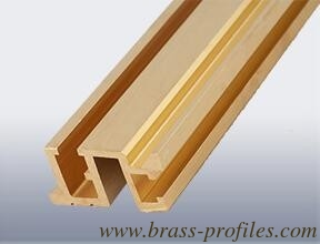 Shinning Golden Color for Brass Door Window Frame Profile Copper Alloy Window Hardware supplier
