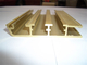 Brass Window Extrusion Profiles and Copper Profiled Materials supplier