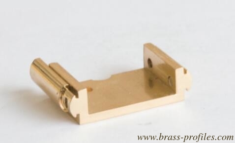 Shinning Brass Extrusion Profiles for Home Furniture Windows and Doors Construction supplier