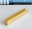 Custom Designed Perfectly Structural U Shape Channel Brass profiles supplier