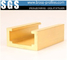 Copper Alloy Handrail Shapes / Architectural Brass Handrail Shapes supplier
