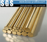C38500 Alloy Copper Bar With Round Shape / Extruding Brass Profiles supplier