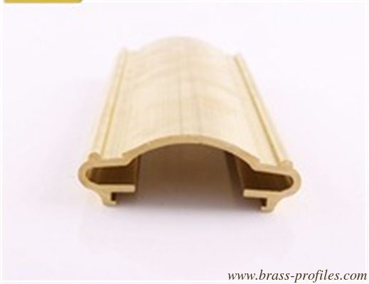 Zhejiang Extruded Brass Decorative Staircase Decorative Brass Railing supplier