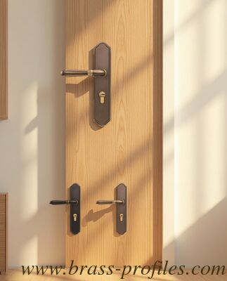 Solid brass forged Copper Lock featuring grade A lock core and multiple mortise lock options compatible with wooden and metal doors supplier
