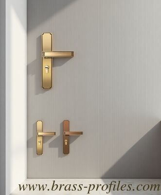 220 x 49mm Solid brass forged Copper Lock featuring grade A lock core and multiple mortise lock options compatible with wooden and metal doors supplier