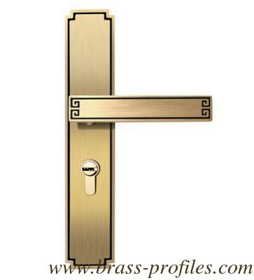 220 x 49mm Solid brass forged Copper Lock featuring grade A lock core and multiple mortise lock options compatible with wooden and metal doors supplier
