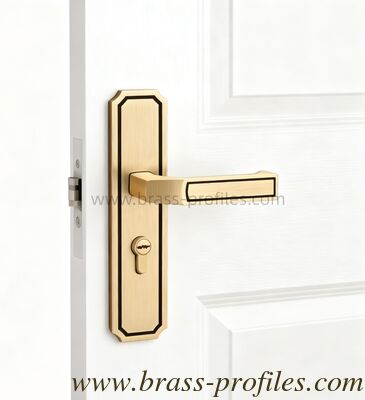 Copper Lock Mortise Lock with Solid Brass Cylinder and Forged Faceplate Ideal for Wooden and Metal Doors Grade A Lock Core supplier