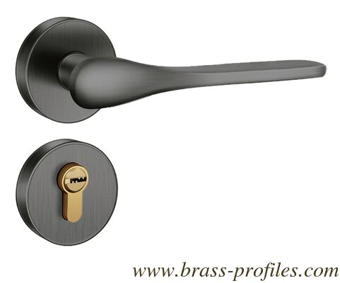 Durable Copper Lock with Solid Brass Forged Lever and Faceplate Ideal for Entrance and Dummy Applications on Wooden and Metal Doors supplier