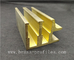 Copper Alloy Extruding Profiles Copper Materials for Decoration supplier