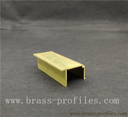 Architectural Decorations Copper Alloy Bar with Smooth Surface Finish supplier