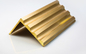 All architecture and design Solid Brass Stair Nosing Brass Stair Edge Profiles For supplier
