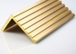 Bronze Stair Nosings Brass Anti Slip Strip Parts Safety Brass Stair Strips supplier