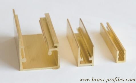 Brass U Section Brass Channel Brass Angle & Profile for Decoration supplier