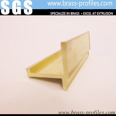 American Popular Rustproof H Shapes Brass Extruding Profiles